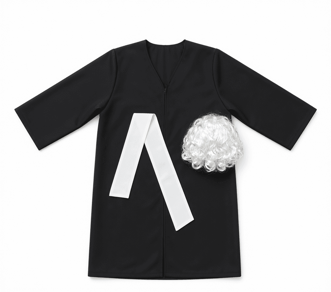 Kids Judge Costume Set