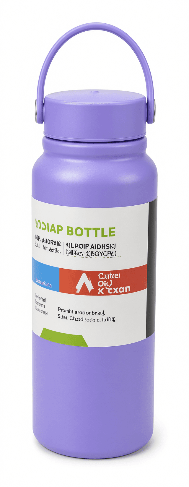 Purple 1.0L Kids Water Bottle