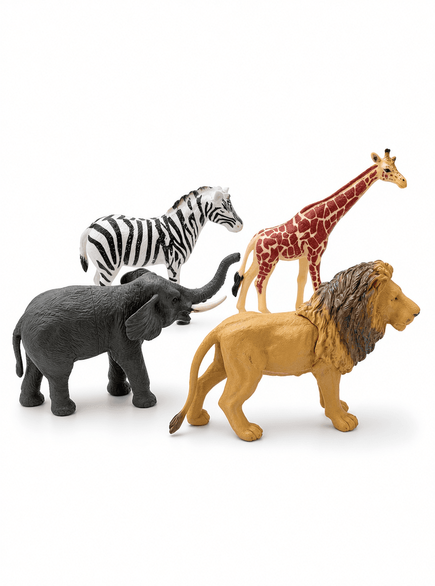 Safari Animal Figures Set