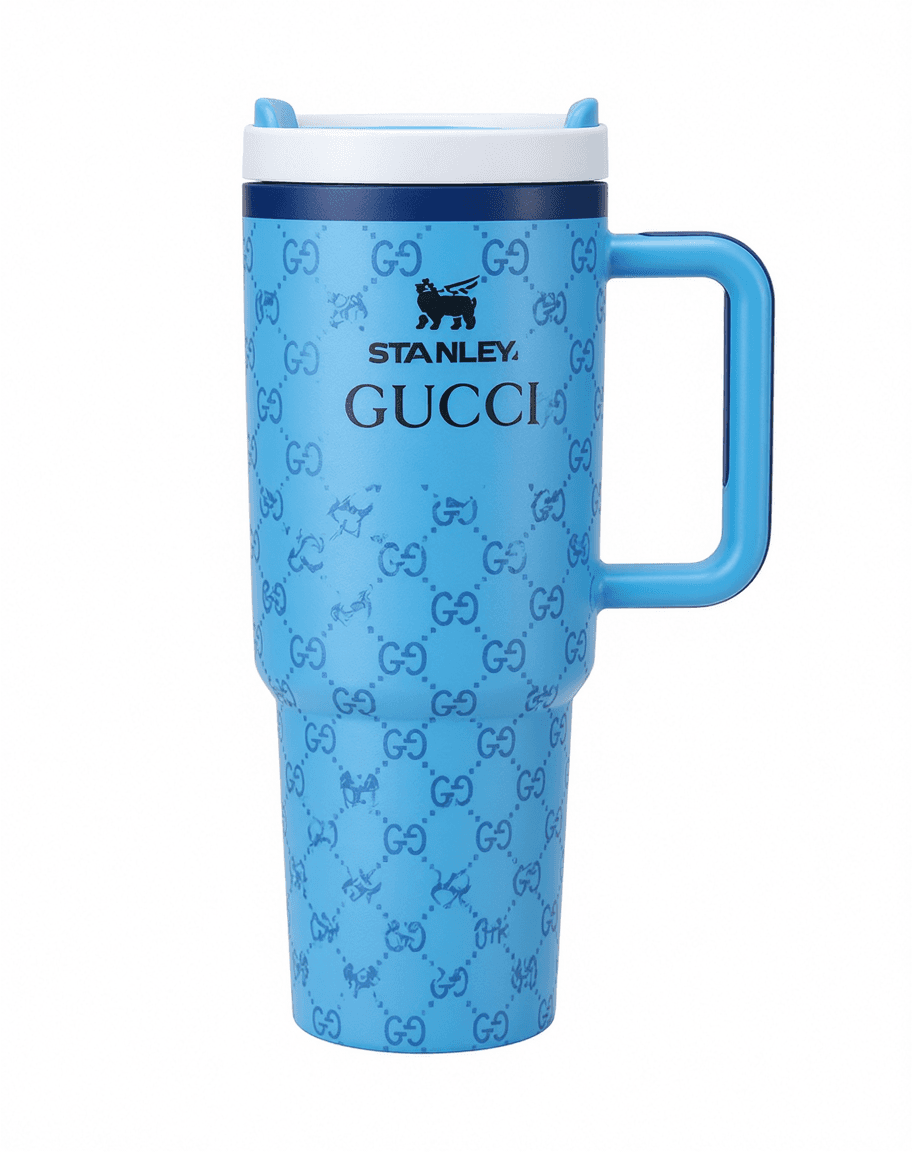 Stanley Gucci Blue Kids Tumbler