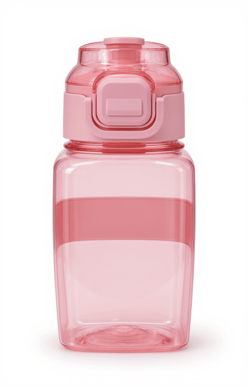 Pink Kids Water Bottle 600ml