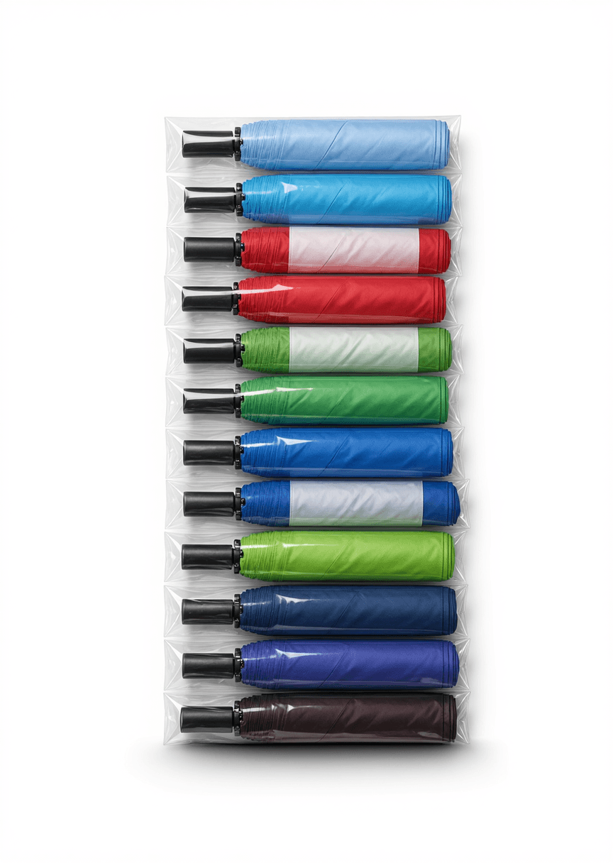 Colorful Compact Folding Umbrellas