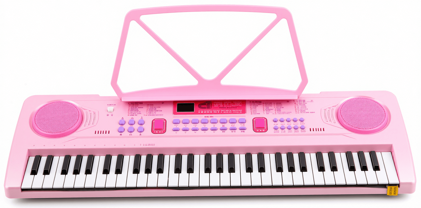 Pink Kids Electronic Keyboard Piano