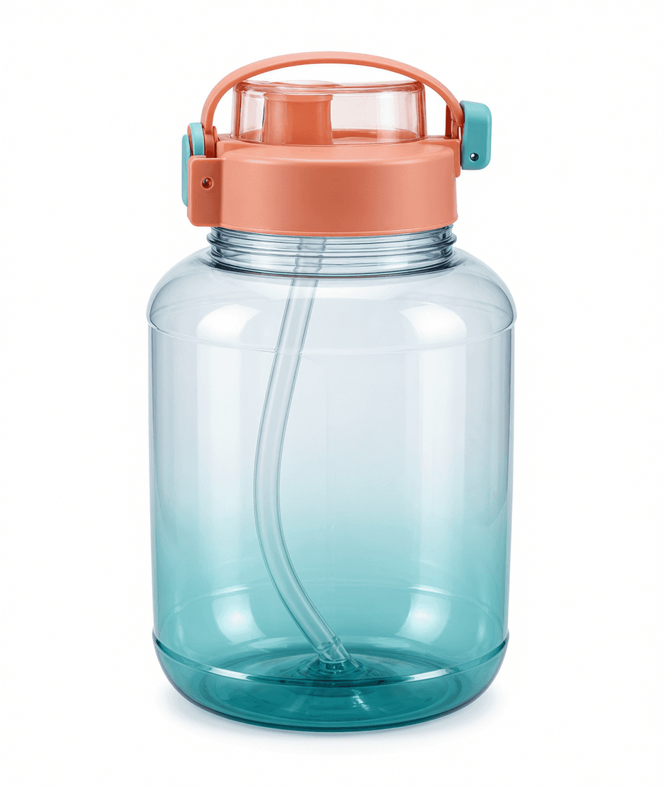 1.5L Kids Straw Water Bottle