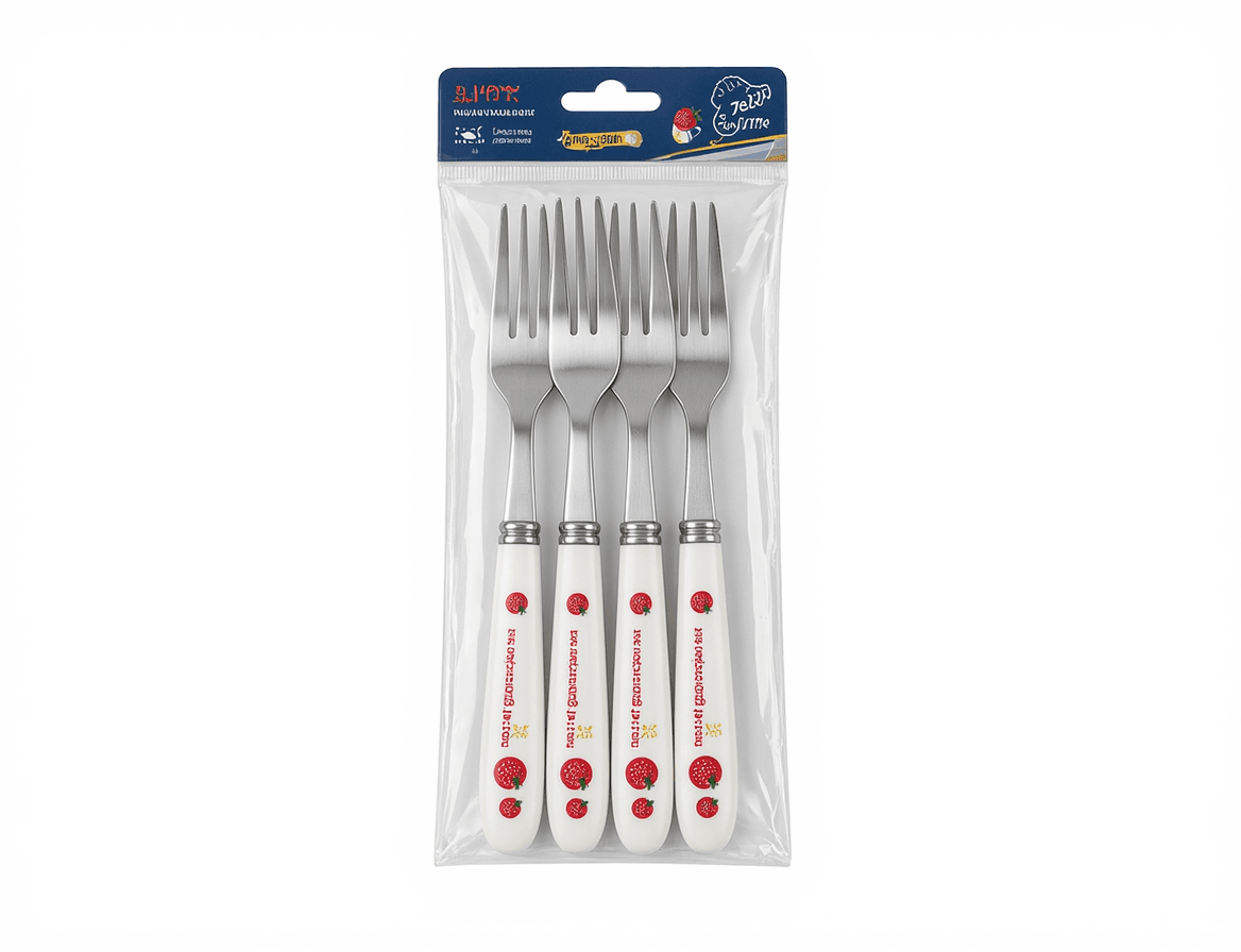 Kids Strawberry Fork Set (4pcs)