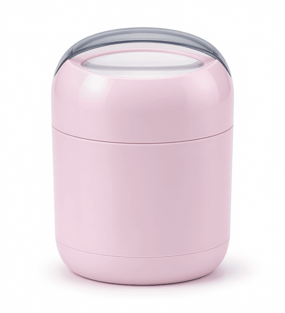 Pink Mini Desktop Bin