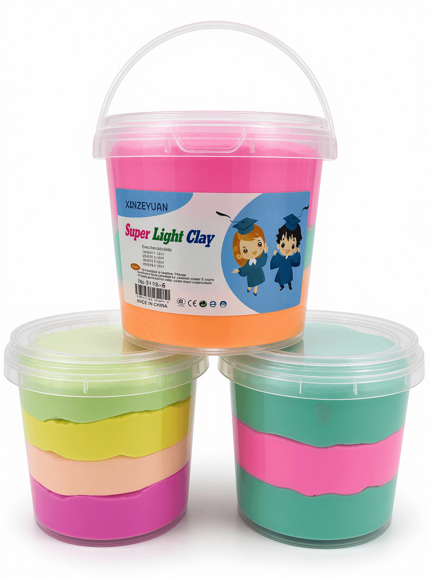 Super Light Clay Bucket Set