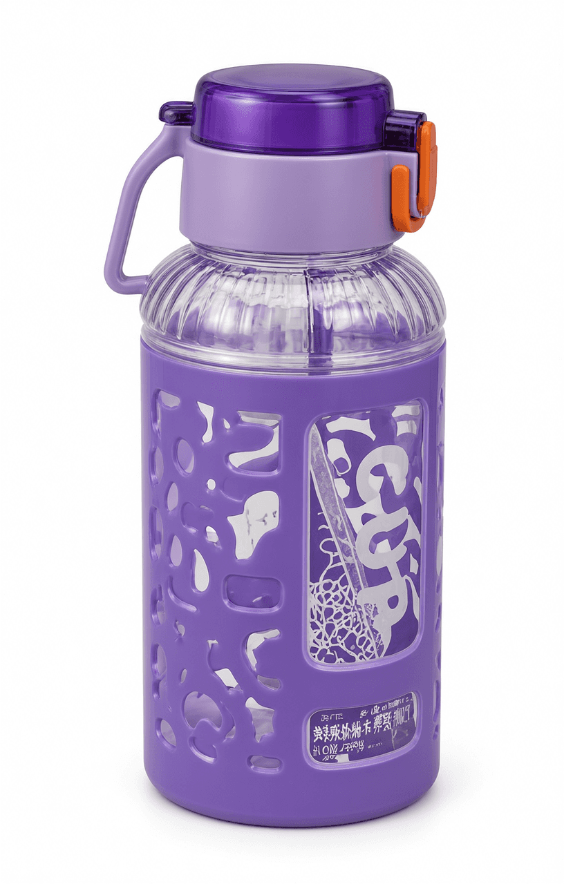 Purple Kids Water Bottle 1000ml