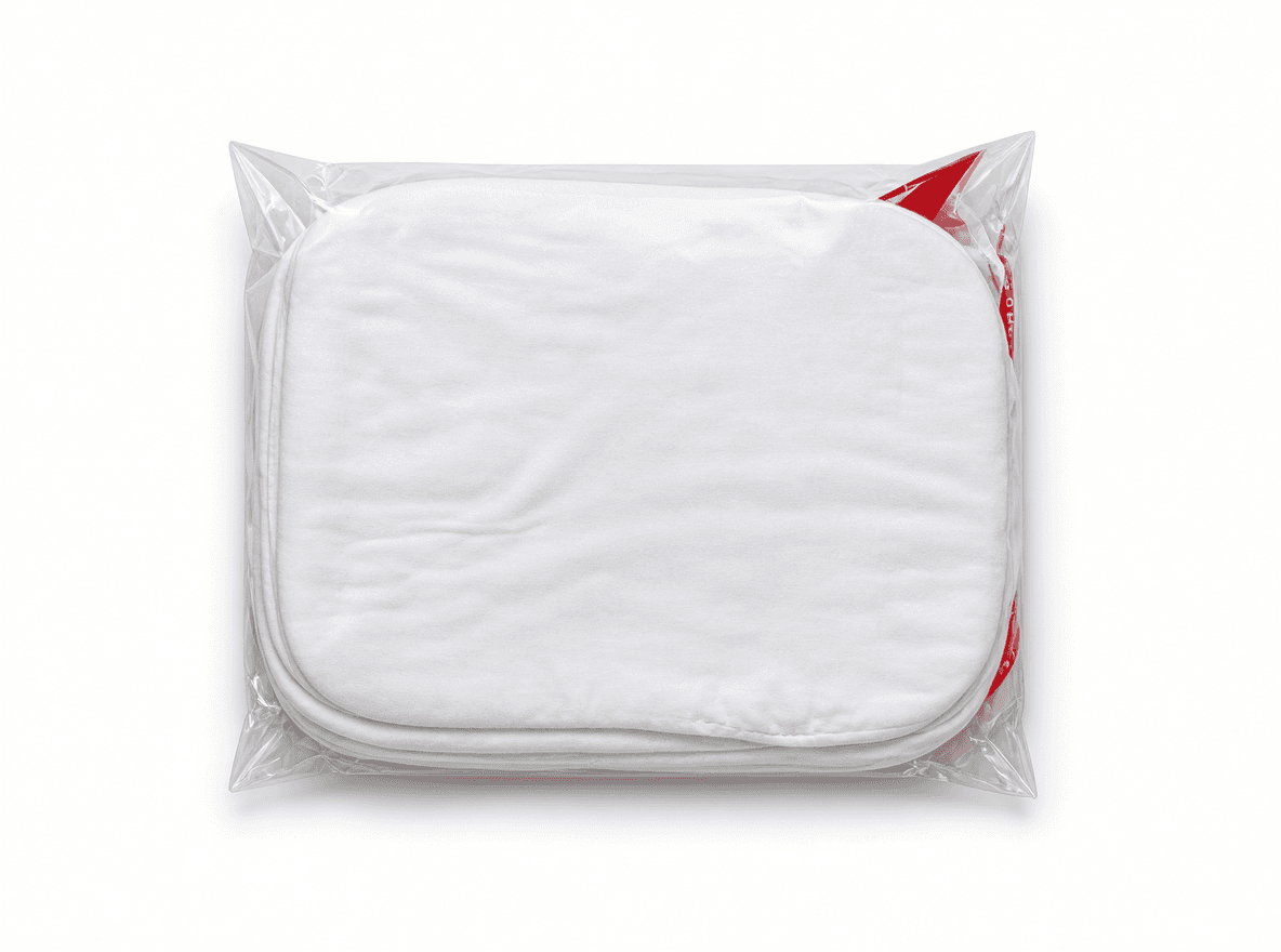 Soft White Cotton Baby Pads Pack