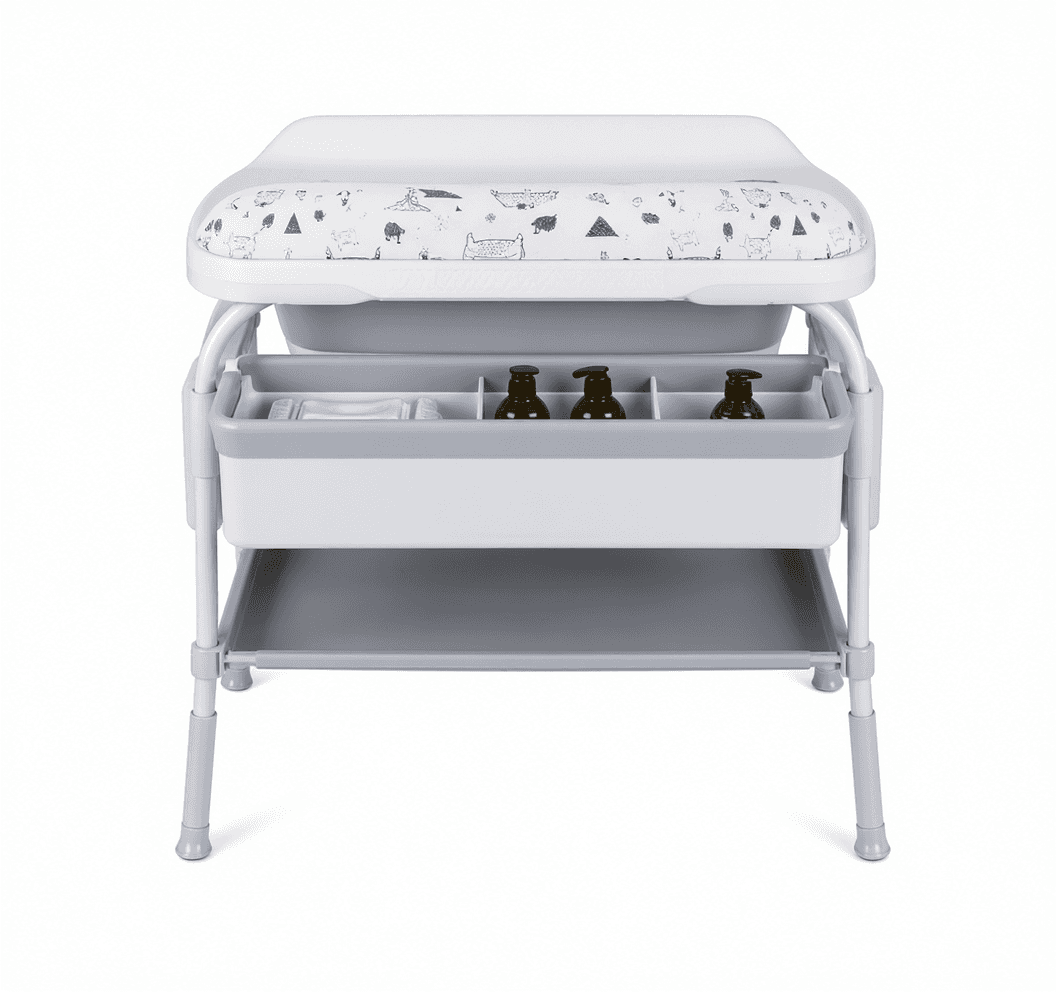 Baby Changing Table with Storage