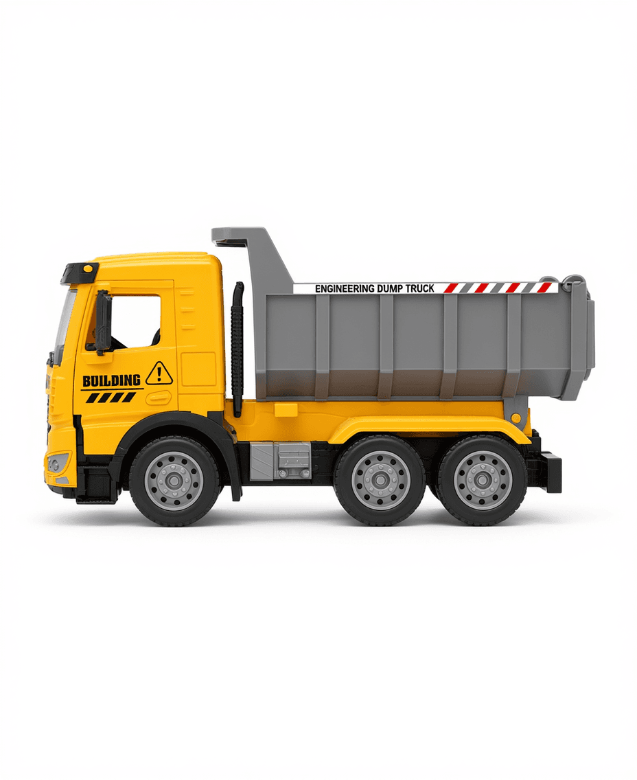 Yellow Engineering Dump Truck Toy