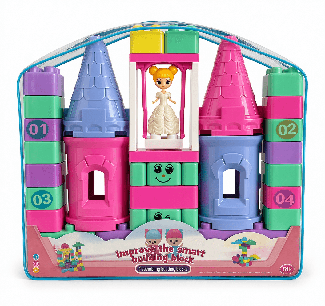 Princess Castle Building Blocks Set