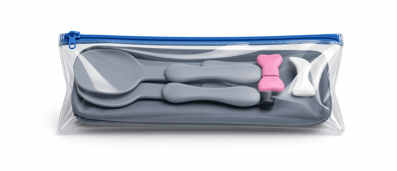 Wheat Straw Kids Cutlery Set